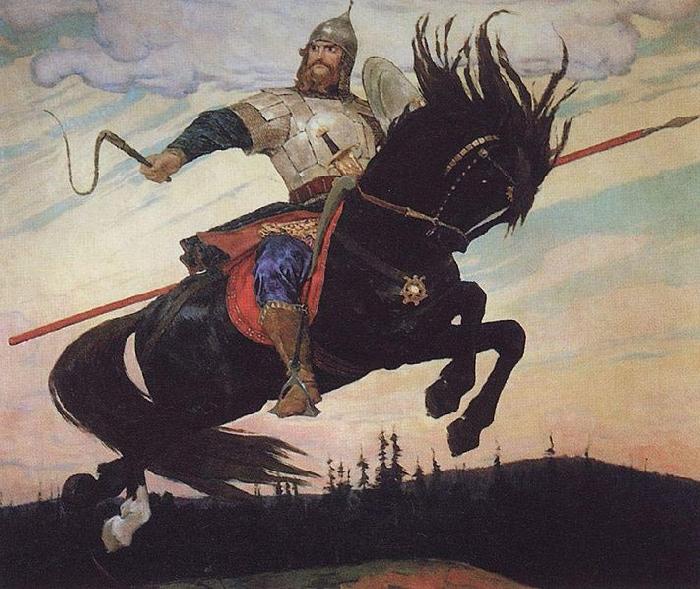 Viktor Vasnetsov Ilya Muromets oil painting image